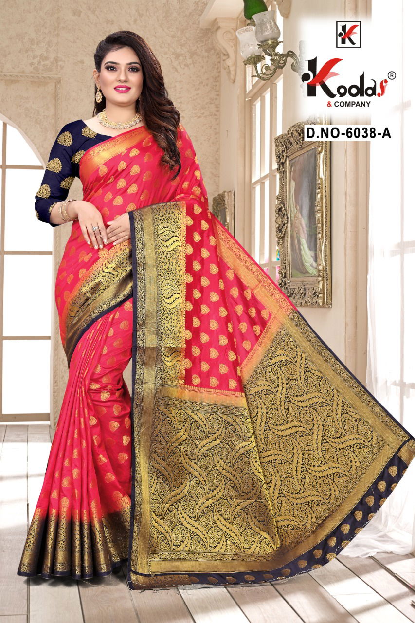 Myra 6038  Latest Fancy Designer Festive Wear Banglory Silk Saree Collection 